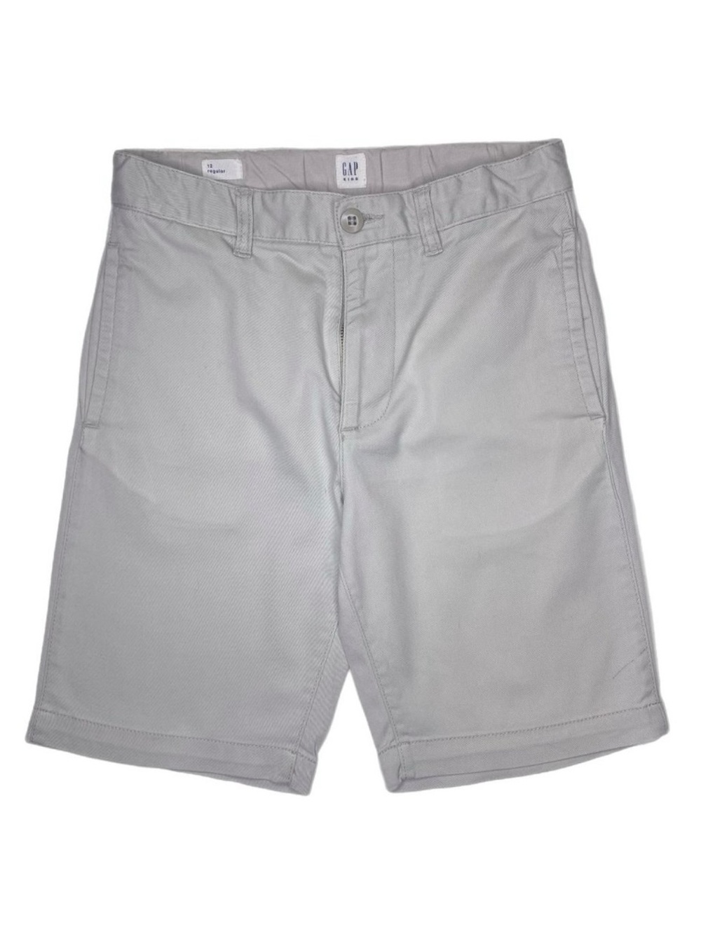 Gap Kids Boys Khaki Shorts with Adjustable Waist Size 12 Regular